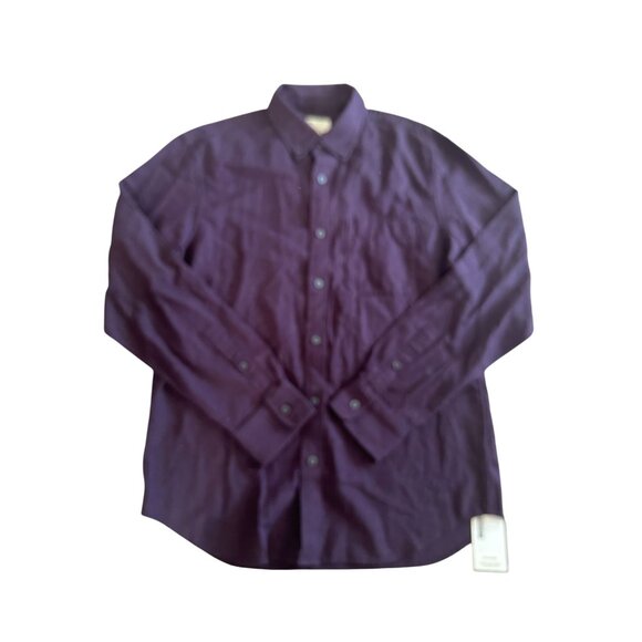 CLUB MONACO Men’s Purple Button Down Shirt Sz M New without tags - Picture 1 of 6